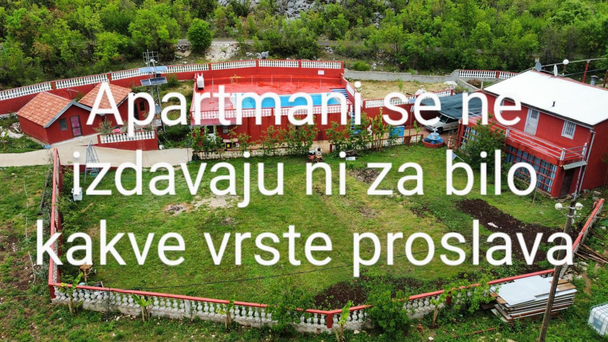 Red Apartman Trebinje Exterior photo